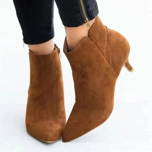 Bottes hautes à imprimé léopard