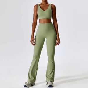 Ensemble de yoga moulant