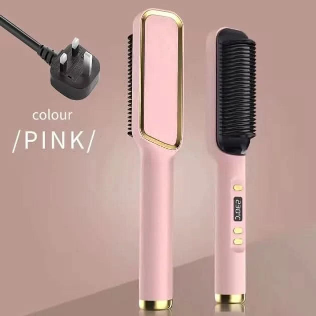 Peigne électrique multifonction pour lisser les cheveux