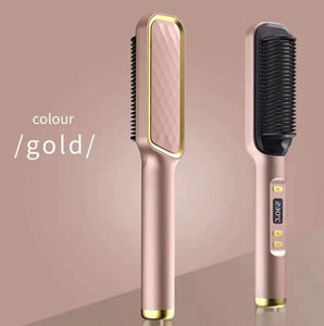 Peigne électrique multifonction pour lisser les cheveux