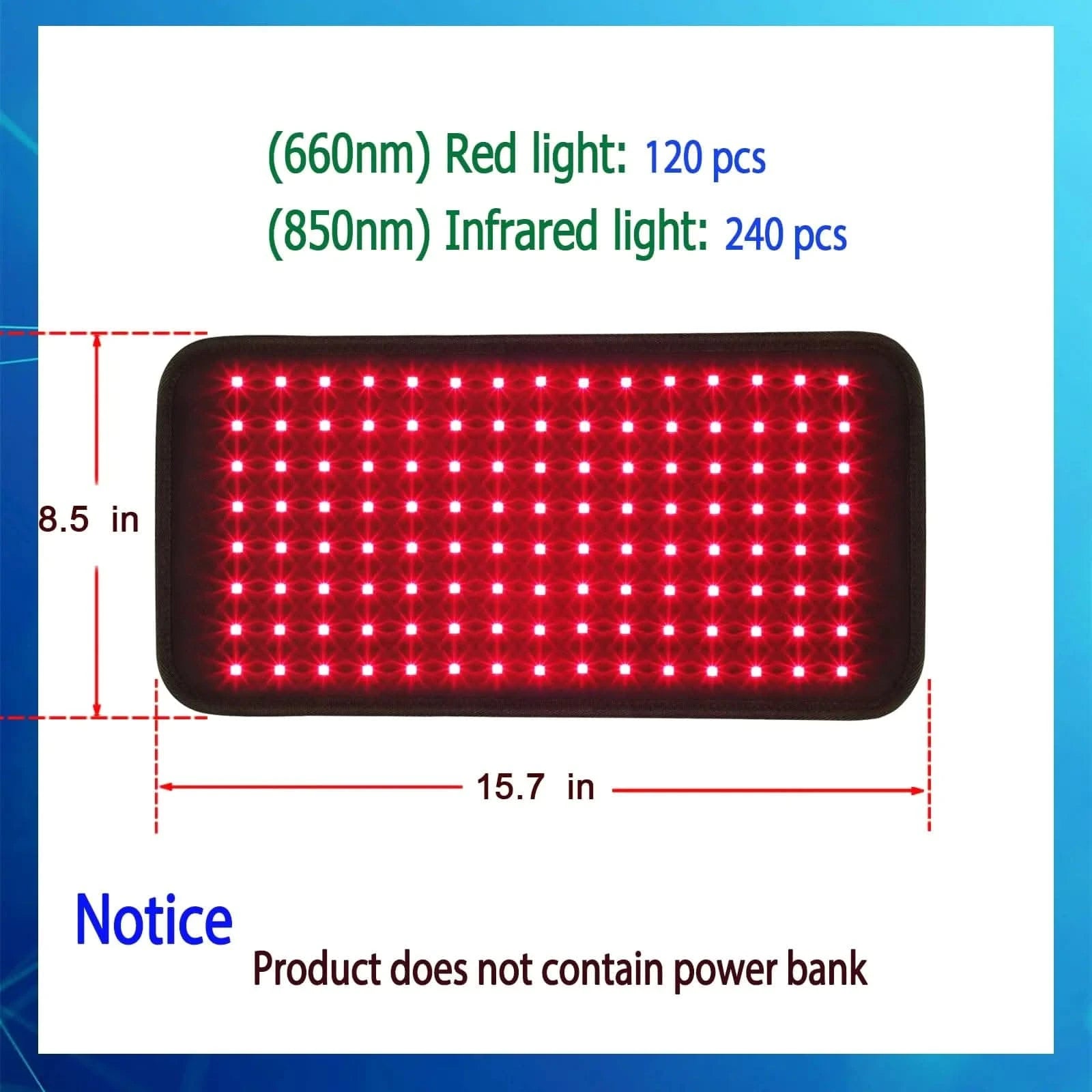 Ceinture de luminothérapie infrarouge