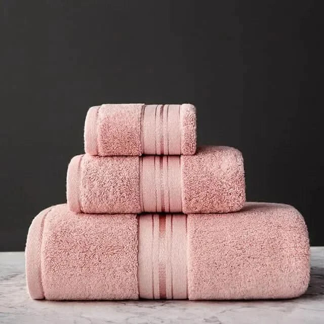 Ensemble de serviettes de bain en coton égyptien neuf