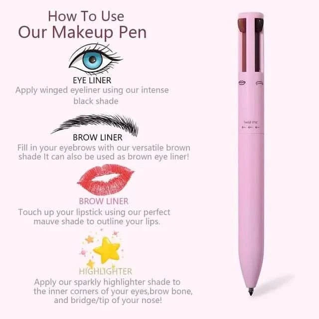 Crayon à sourcils et stylo de maquillage