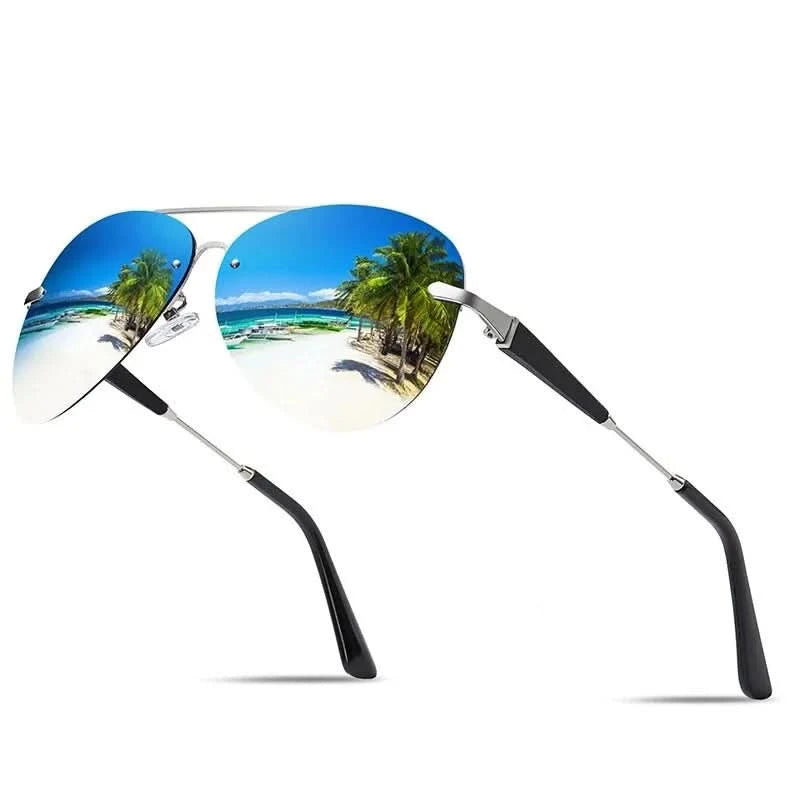 Lunettes de soleil polarisées de luxe pour hommes – Protection UV et style haut de gamme