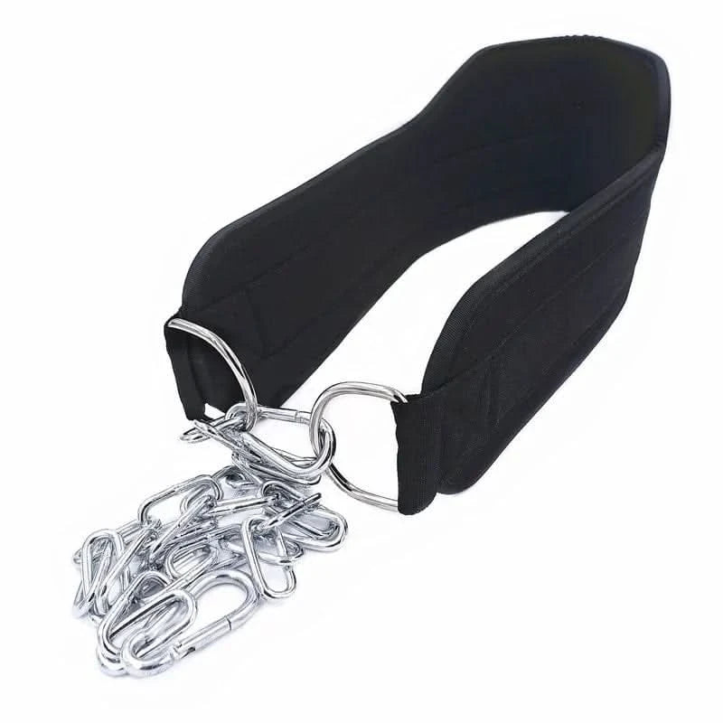 Ceinture d'haltérophilie avec chaîne