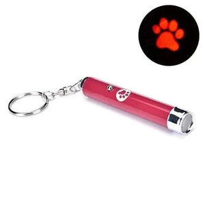 Pointeur laser LED portable en forme de chat amusant