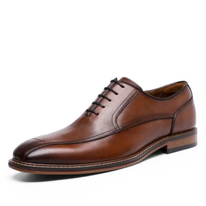 Men's Retro Trendy Top Layer Leather Shoes