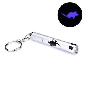 Pointeur laser LED portable en forme de chat amusant