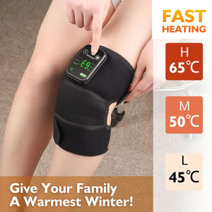 Masseur vibrant chauffant intelligent pour rotules, coudes et épaules