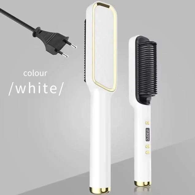 Peigne électrique multifonction pour lisser les cheveux