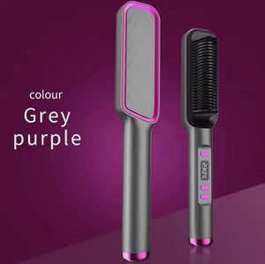Peigne électrique multifonction pour lisser les cheveux