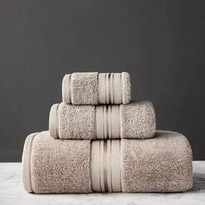 Ensemble de serviettes de bain en coton égyptien neuf