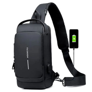 USB Sling Anti Theft Waterproof Backpack