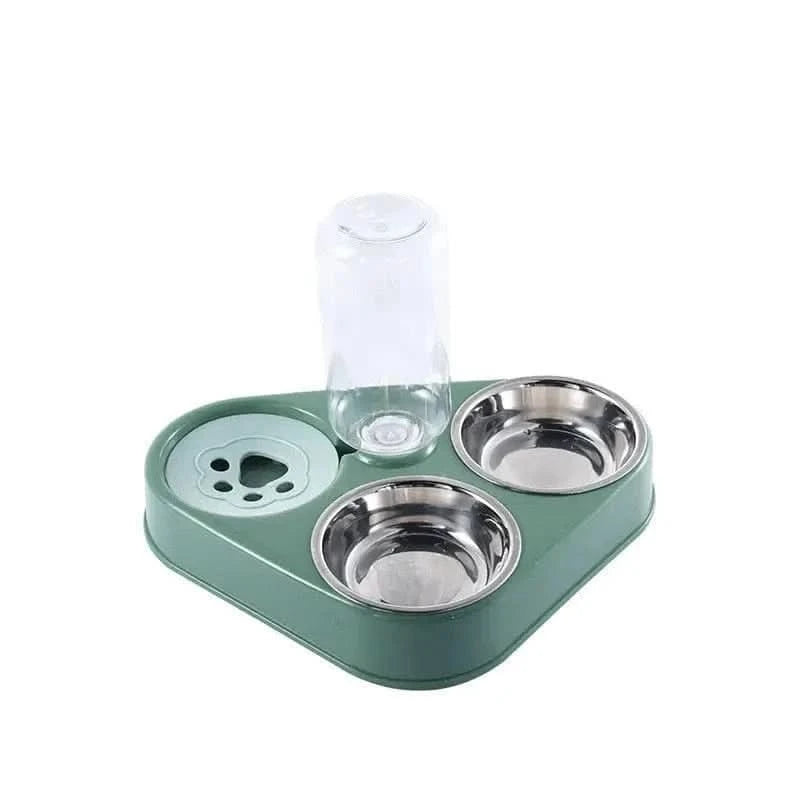 Gamelle 3 en 1 pour animaux de compagnie avec distributeur automatique