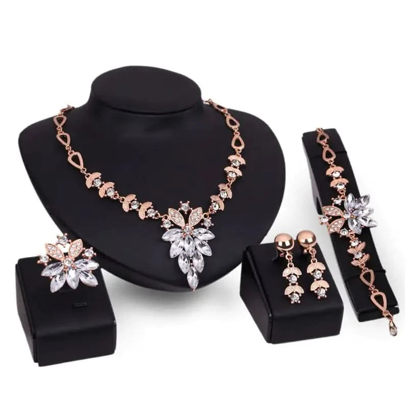 Ensemble de bijoux de mariée indiens en or