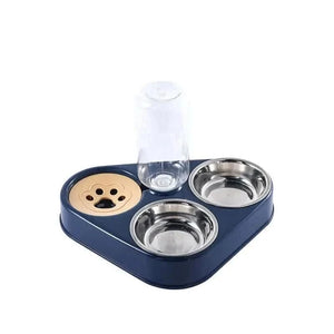 Gamelle 3 en 1 pour animaux de compagnie avec distributeur automatique