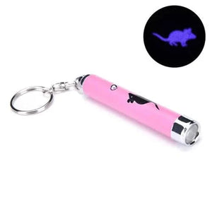 Pointeur laser LED portable en forme de chat amusant