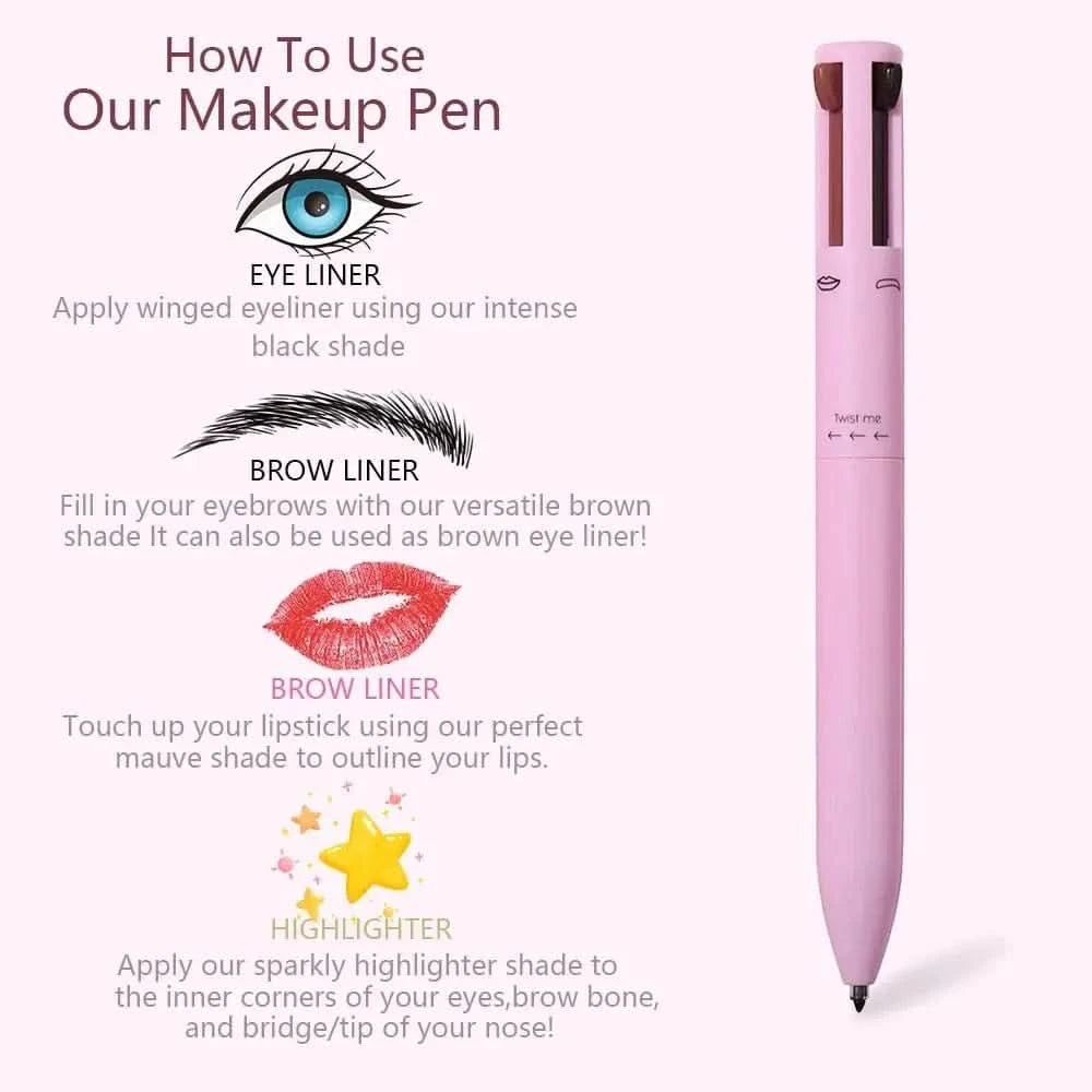 Crayon à sourcils et stylo de maquillage