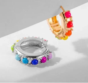 Boucles d'oreilles Ally Colors
