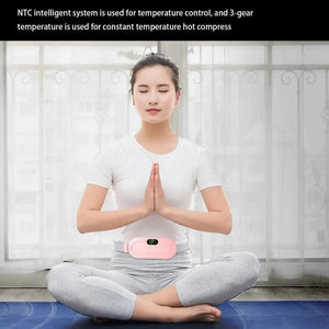 Ceinture chauffante et de massage menstruelle