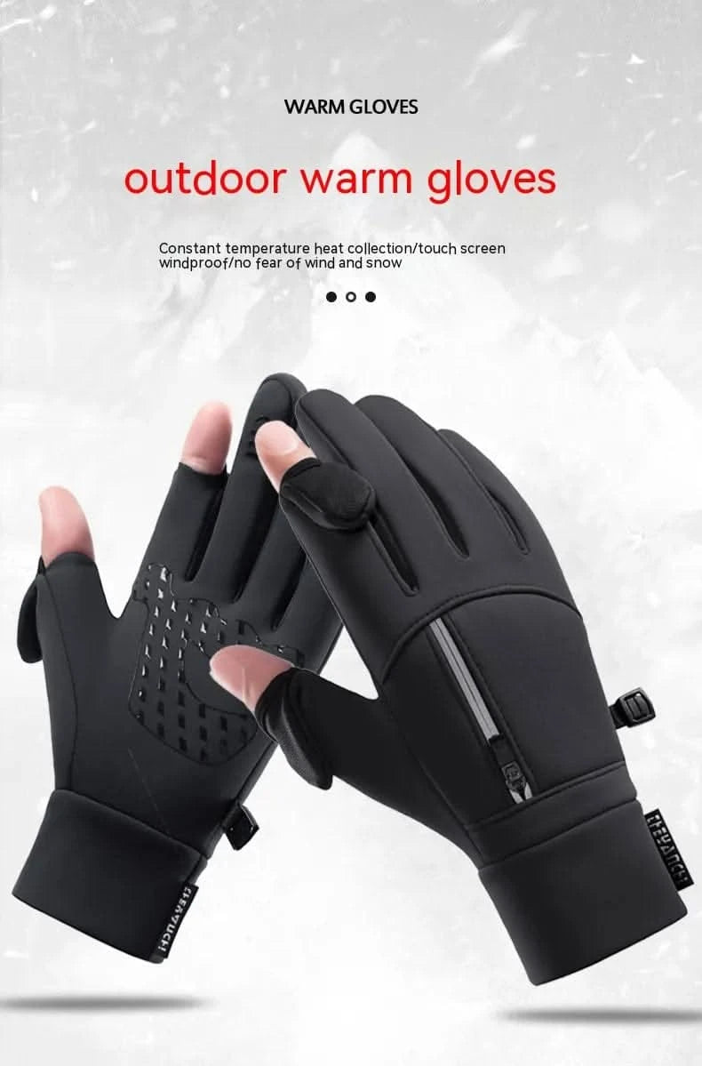 Outdoor Touchscreen Anti-Slip Cycling & Fishing Gloves