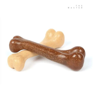Jouets à mâcher en forme d'os résistants pour chiens