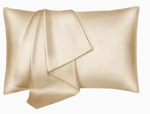 Taie d'oreiller de luxe en satin de soie 