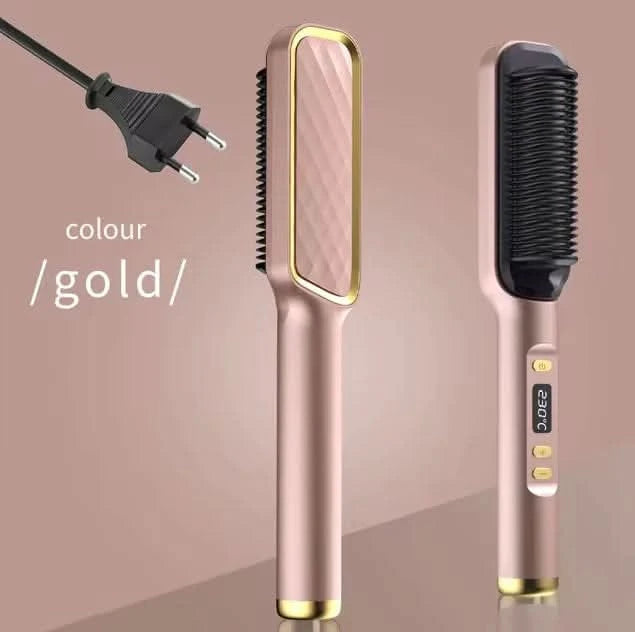 Peigne électrique multifonction pour lisser les cheveux