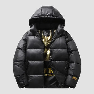 Veste d'hiver matelassée en coton pour homme – Manteau chaud en graphène, grandes tailles