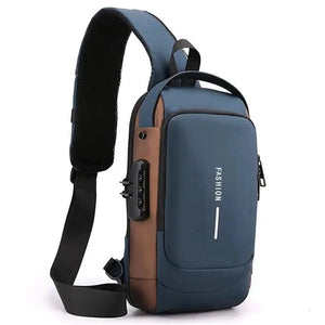 USB Sling Anti Theft Waterproof Backpack