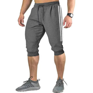 All4YouNow Men’s Cropped Jogger Pants – Breathable Comfort for Running & Training