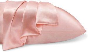 Taie d'oreiller de luxe en satin de soie 