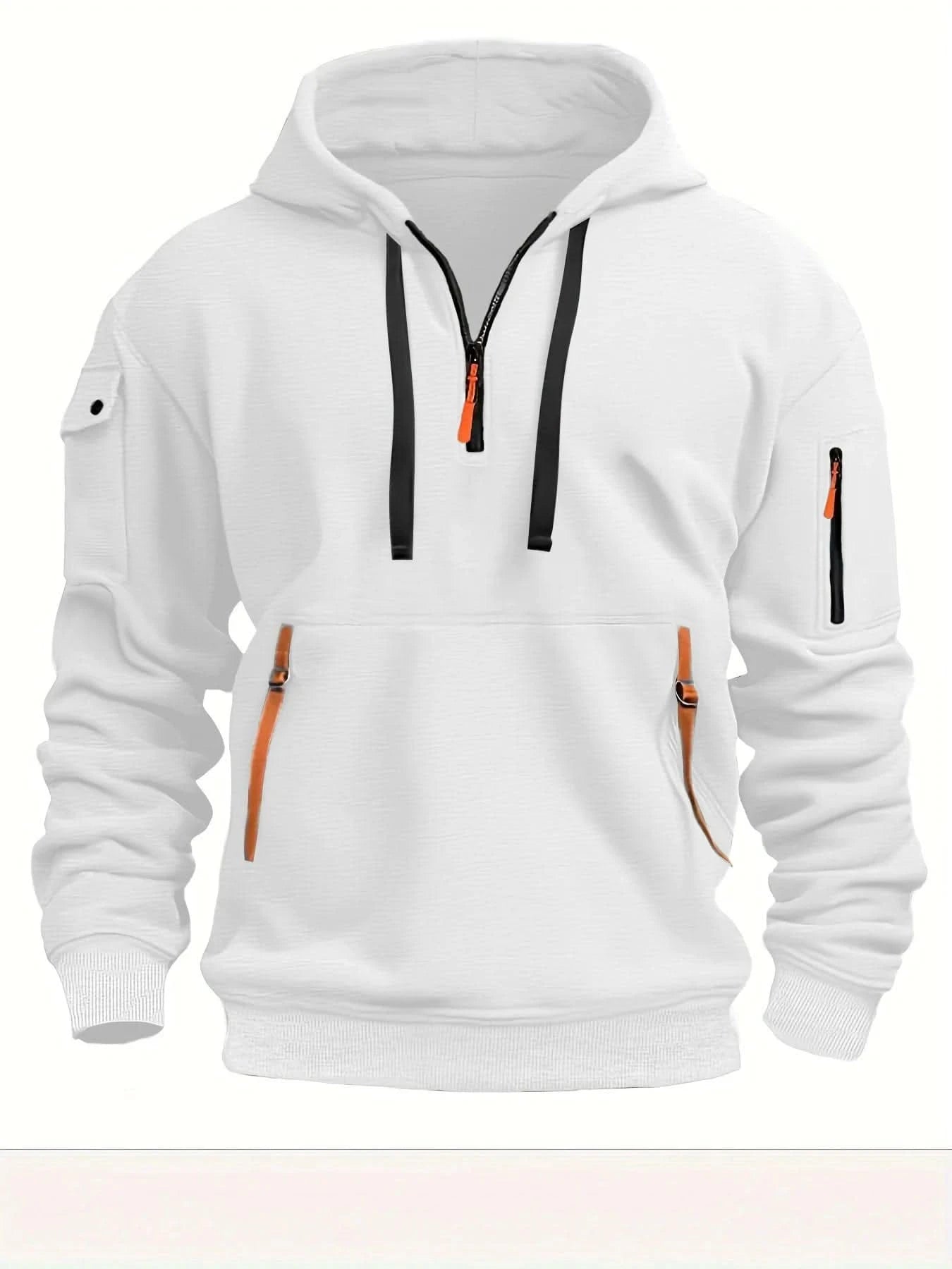 Men’s Easy Fit Hooded Sweatshirt – Oversized Pullover Hoodie for Fall/Winter Comfort & Styl
