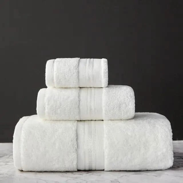 Ensemble de serviettes de bain en coton égyptien neuf