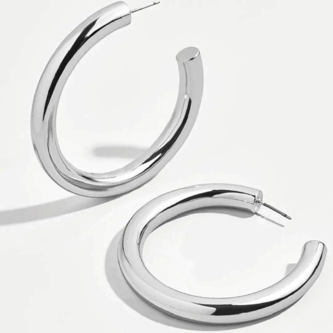 Boucles d'oreilles créoles Scarlett