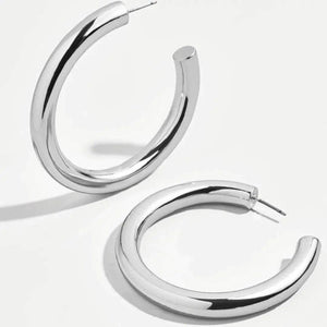 Boucles d'oreilles créoles Scarlett