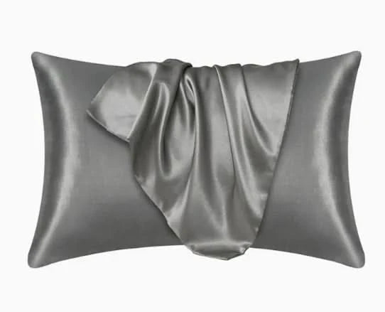 Taie d'oreiller de luxe en satin de soie 