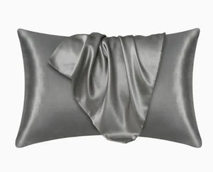 Taie d'oreiller de luxe en satin de soie 