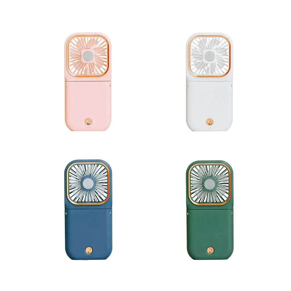 Mini ventilateur de cou pliable et rafraîchissant
