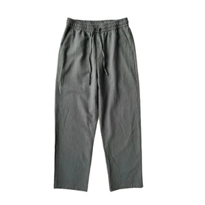 Men's Casual Pants White Baggy Straight Trousers