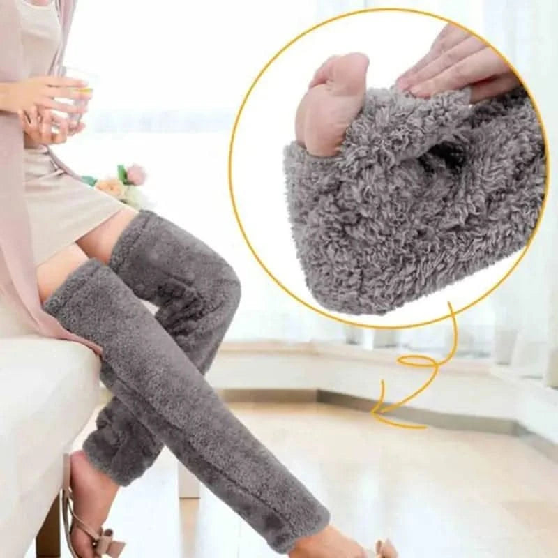 Over Knee High Fuzzy Long Socks – Cozy & Stylish Cold Weather Accessory