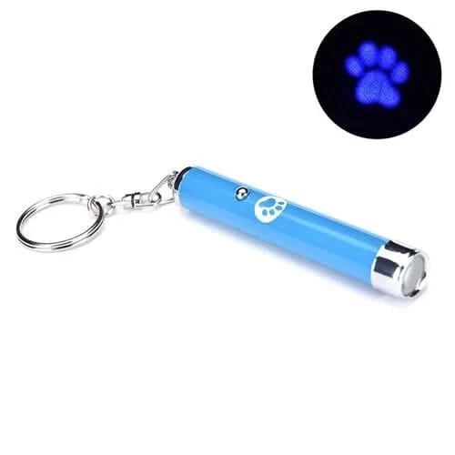 Pointeur laser LED portable en forme de chat amusant