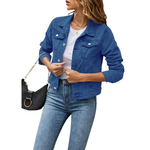 Veste en jean pour femme