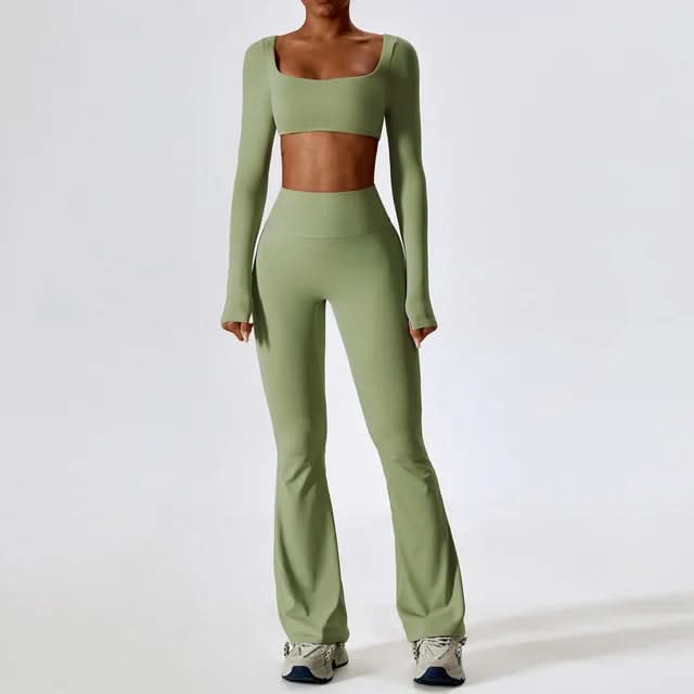 Ensemble de yoga moulant