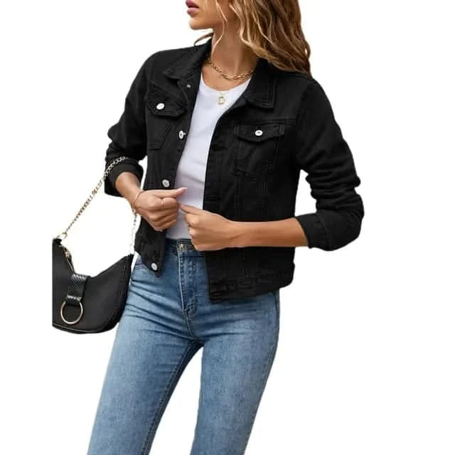Veste en jean pour femme